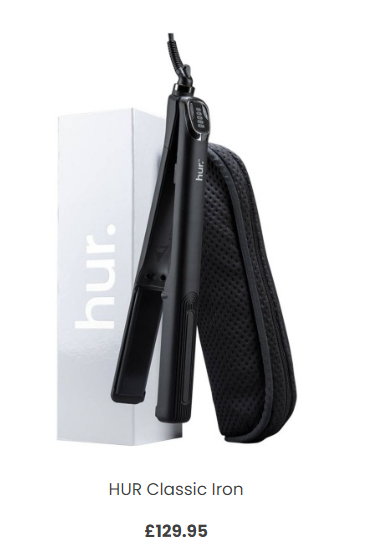 HUR Classic Iron hair straighteners